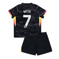 Camisa de time de futebol Chelsea Pedro Neto #7 Replicas 3º Equipamento Infantil 2024-25 Manga Curta (+ Calças curtas)